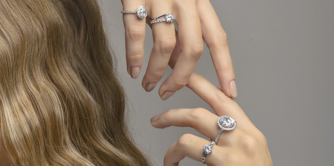Custom diamond engagement ring, handcrafted by Ring Ever After